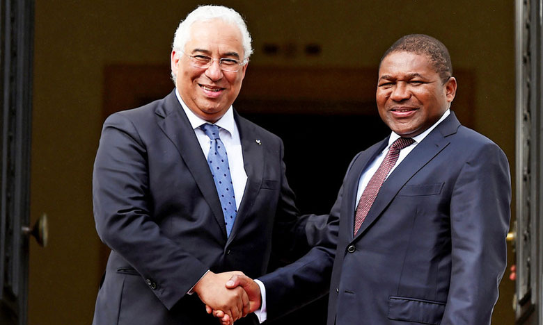António Costa em visita oficial a Maputo