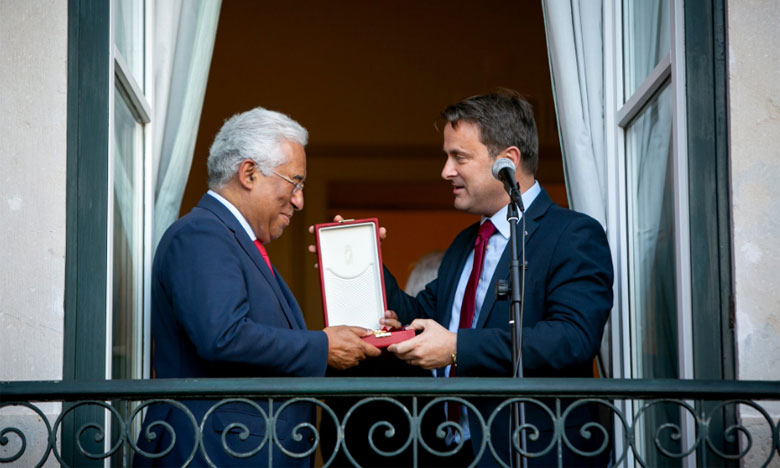 António Costa laureado com Grã-Cruz do Mérito do Luxemburgo