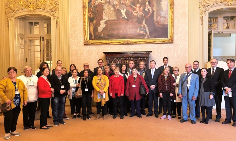 Berta Nunes recebeu participantes do programa «Portugal no Coração» de 2019