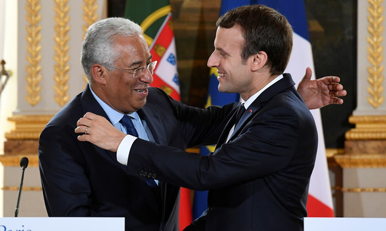 Costa e Macron debatem desafios da Europa com os portugueses