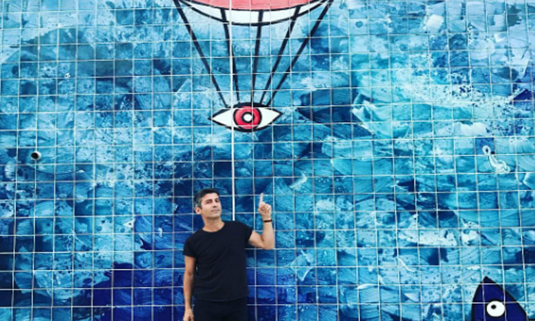 Lusodescendente inaugura mural com mais de 53 mil azulejos pintados à mão em Lisboa