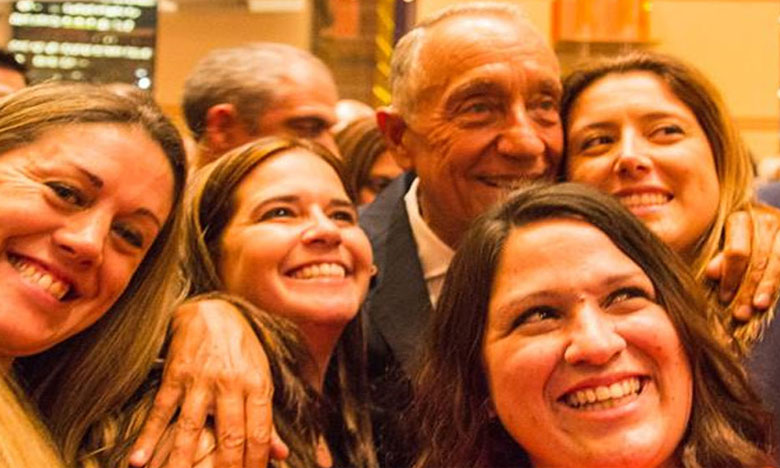 Marcelo convive com a comunidade portuguesa em Newark e relembra que Portugal não esquece os emigrantes