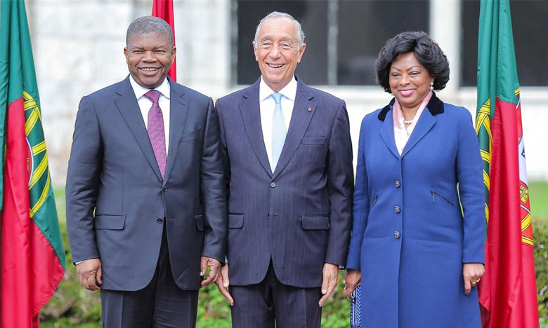 Marcelo dá boas-vindas ao Presidente de Angola