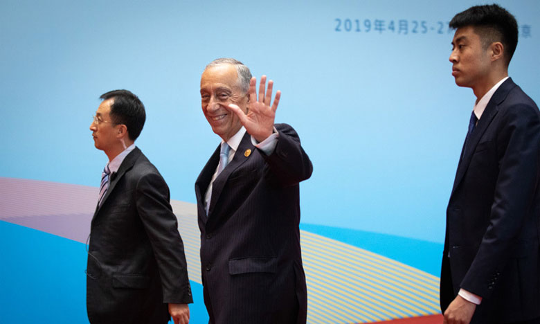 Marcelo recebido por Xi Jinping em Pequim