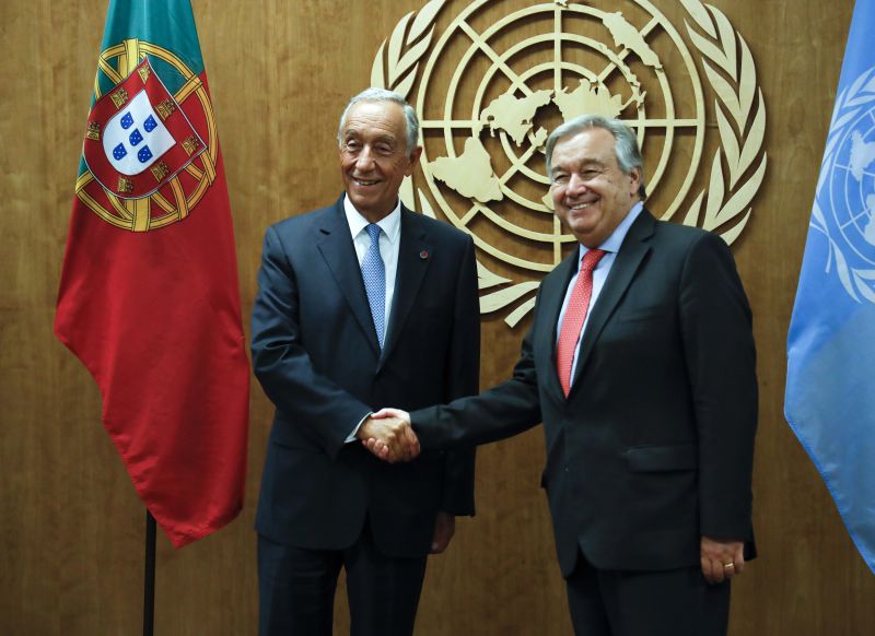 Marcelo revela que CPLP quer ver o português como língua oficial da ONU 21 Marcelo revela que CPLP quer ver o português como língua oficial da ONU