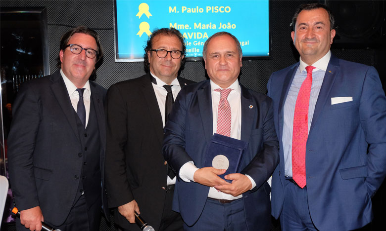 Paulo Pisco recebe Medalha de Mérito da Confederação do Comércio e Indústria Franco-Portuguesa da região PACA