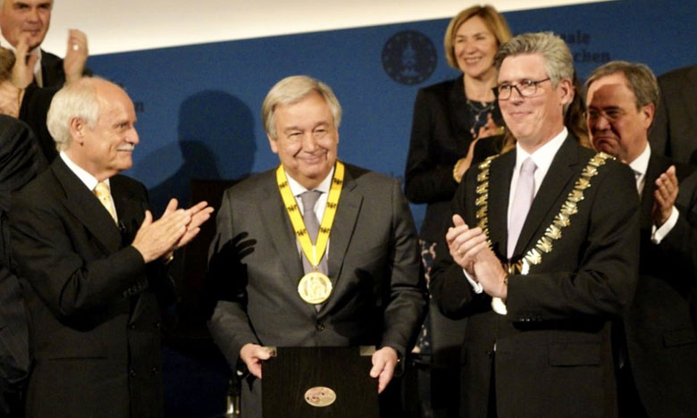 Prémio Carlos Magno para Guterres é honra para Portugal