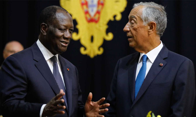 Presidente da Costa do Marfim espera reforço de parceria com Portugal