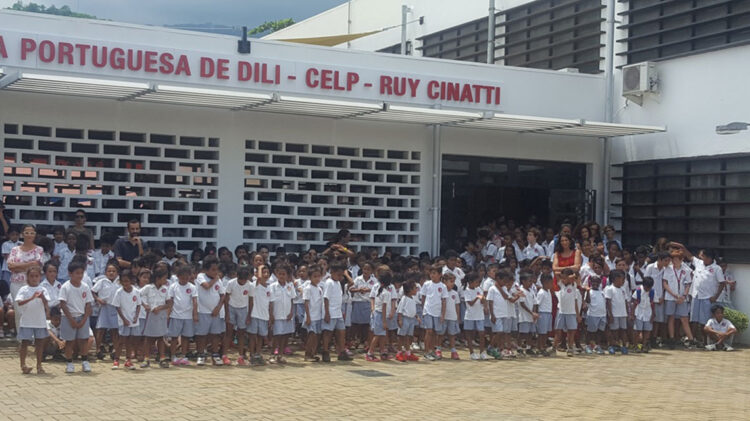 Escola Portuguesa de Díli inaugura auditório que lembra cheias de março 11 Escola Portuguesa de Díli inaugura auditório que lembra cheias de março