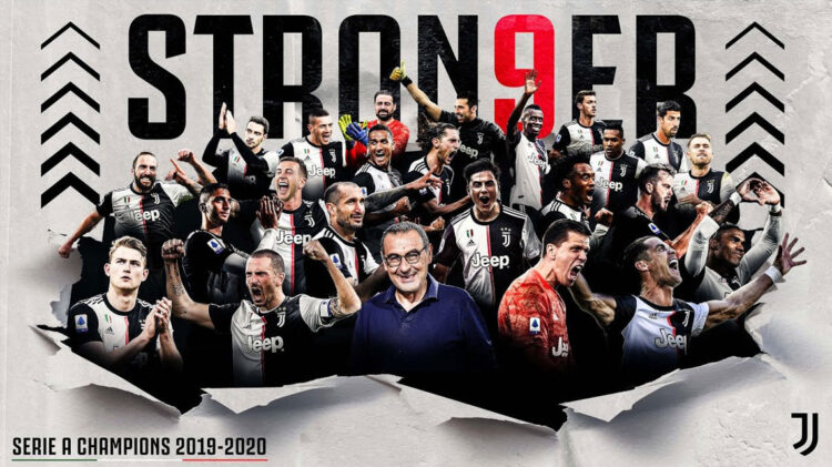 Juventus é campeã italiana pela nona vez consecutiva 11 Juventus é campeã italiana pela nona vez consecutiva