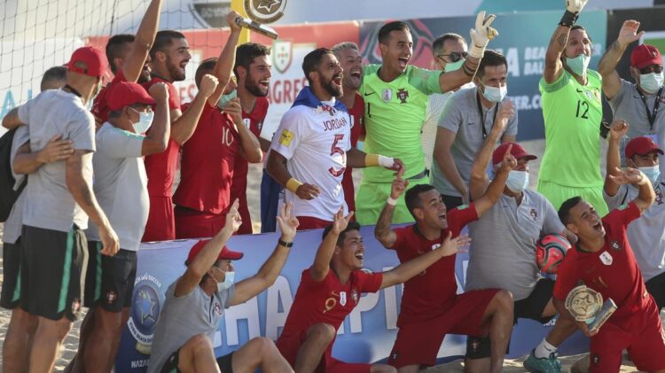 Portugal bate Suíça e revalida título europeu de futebol de praia
