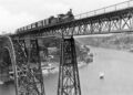 Ponte ferroviária de D. Maria Pia, um momento que marcou, há 143 anos, a conclusão efetiva da ligação, por comboio, entre Lisboa e o Porto