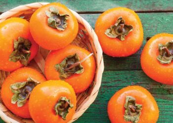 Dióspiros. Conheça os benefícios deste fruto da época