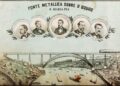 Ponte ferroviária de D. Maria Pia, um momento que marcou, há 143 anos, a conclusão efetiva da ligação, por comboio, entre Lisboa e o Porto