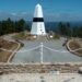 Portugal: Marco geodésico que assinala o centro do país no Picoto da Melriça 22 Marco geodésico centro de portugal picoto da melriça