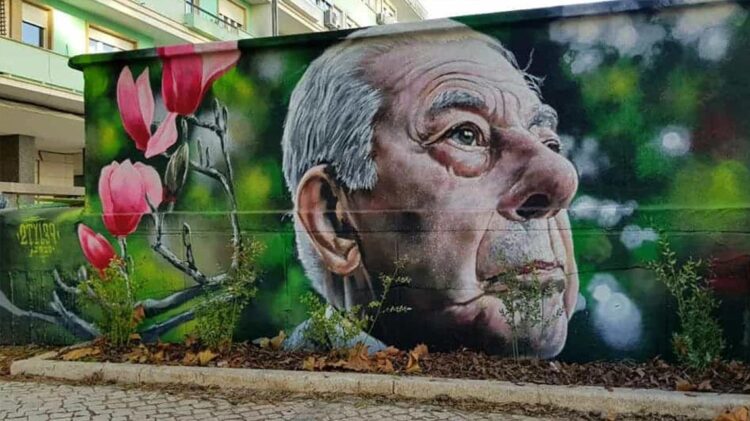 Lisboa faz homenagem a Ribeiro Telles através de mural em Alvalade 11 Mural em Alvalade Ribeiro Telles
