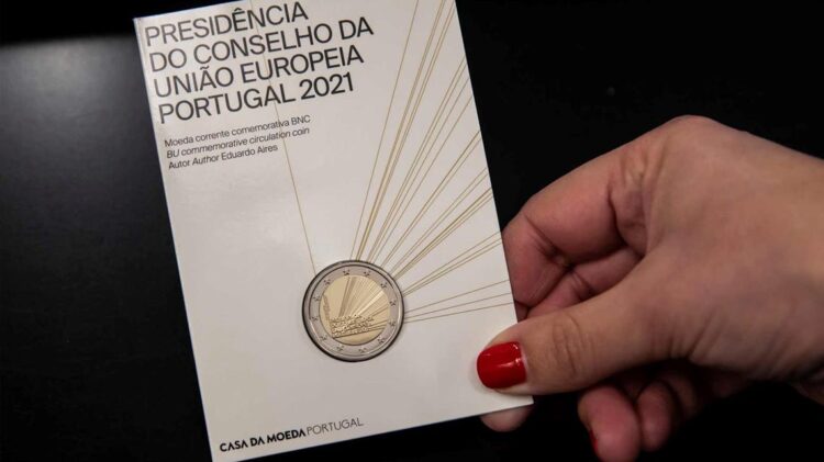 Uma moeda para perpetuar a presidência portuguesa no bolso dos europeus 11 Uma moeda para perpetuar a presidência portuguesa no bolso dos europeus