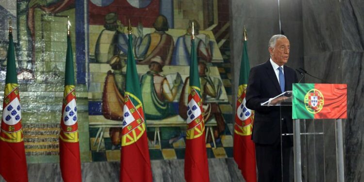 marcelo rebelo de sousa predidente portugal