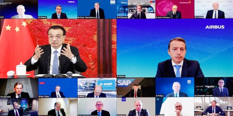 Primeiro-ministro chinês pede cooperação China-Europa para manter multilateralismo e desenvolvimento verde 11 Primeiro-ministro chinês