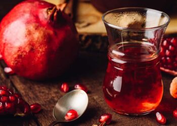 super chá detox de romã