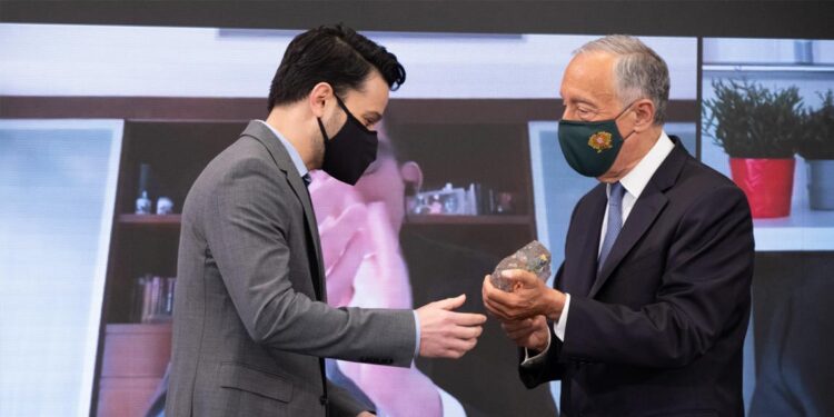 Prémio vencedor IN3+ da Imprensa Nacional - Casa da Moeda entregue pelo Presidente da República 11 Prémio vencedor IN3+ da Imprensa Nacional