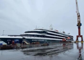 construção do terceiro navio oceânico