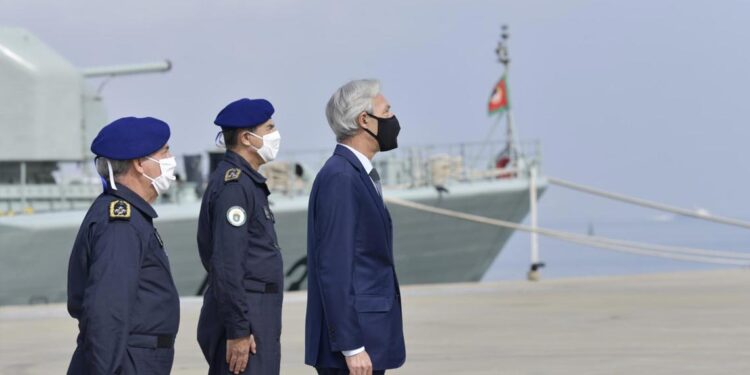 O navio patrulha oceânico Setúbal partiu de Lisboa para missão de três meses no Golfo da Guiné 11 navio patrulha oceânico Setúbal