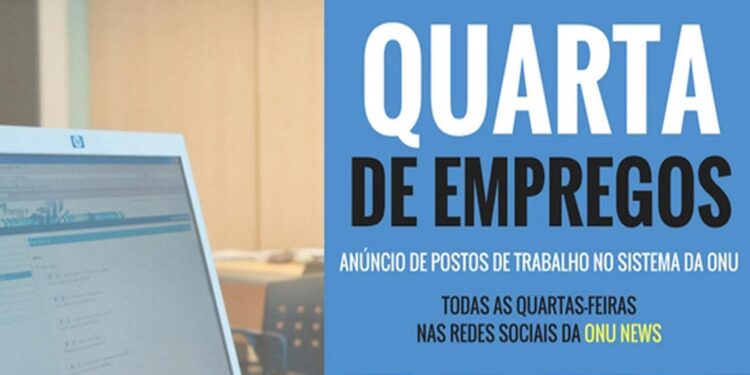 Quer trabalhar na ONU? Veja as oportunidades de emprego abertas esta semana em países lusófonos 11 Quer trabalhar na ONU? Veja as oportunidades de emprego abertas esta semana em países lusófonos