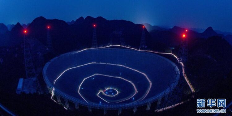 Foi aberto oficialmente o "China Sky Eye", o maior e mais sensível radiotelescópio do mundo 11 China Sky Eye