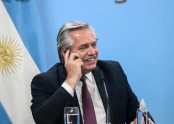 Presidente argentino Alberto Fernández
