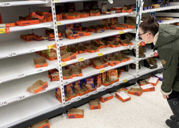 UK - escassez de alimentos devido à falta de trabalhadores