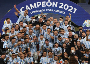 Final da Copa América. À quinta, foi de vez para Messi