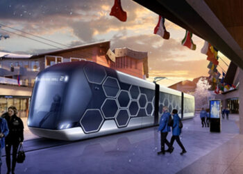 Comboios elétricos para Jogos Olímpicos de Inverno de Pequim 2022 preparam-se para testes.