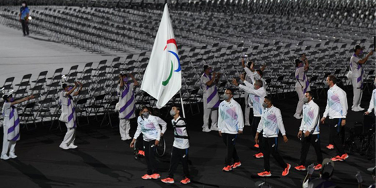 A abertura dos Jogos Paraolímpicos de Tóquio 2020 12 A abertura dos Jogos Paraolímpicos de Tóquio 2020