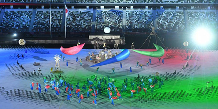 A abertura dos Jogos Paraolímpicos de Tóquio 2020 14 A abertura dos Jogos Paraolímpicos de Tóquio 2020