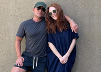 Atriz Julianne Moore de férias no Alentejo com o marido