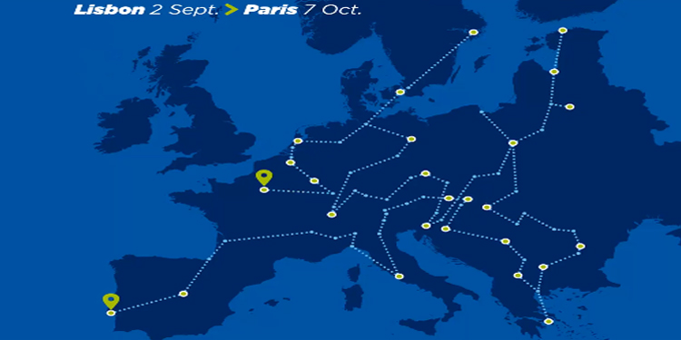 Connecting Europe Express saiu da capital portuguesa sem a comissária europeia dos Transportes e seguiu pela linha da Beira Baixa até à Covilhã.