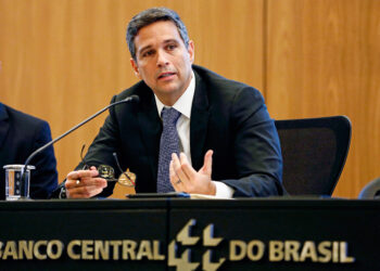 Brasília, 27/06/2019. Relatório trimestral de inflação. Presidente do Banco Central do Brasil, Roberto Campos Neto.
Credito: Raphael Ribeiro/BCB