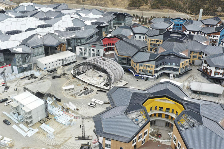 Porque é que a Vila Olímpica de Zhangjiakou é composta por "pátios"? 11 default