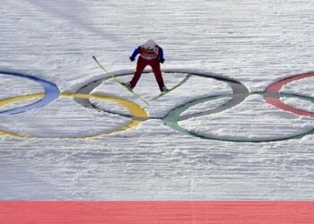 Jogos de Inverno Pequim 2022. Apresentado vestuário adaptado capaz de aguentar temperaturas extremas