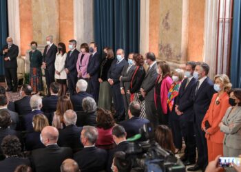 Presidente deu posse ao XXIII Governo Constitucional, o terceiro de Costa