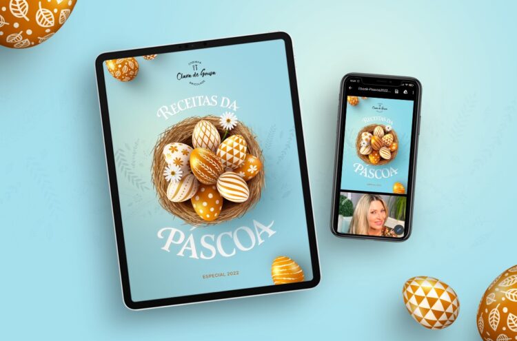 Clara de Sousa presenteia “seguidores” com novo “e-book” de Páscoa