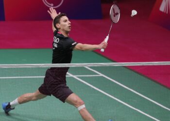Bernardo Atilano, o único português nos Mundiais de Badminton do Japão