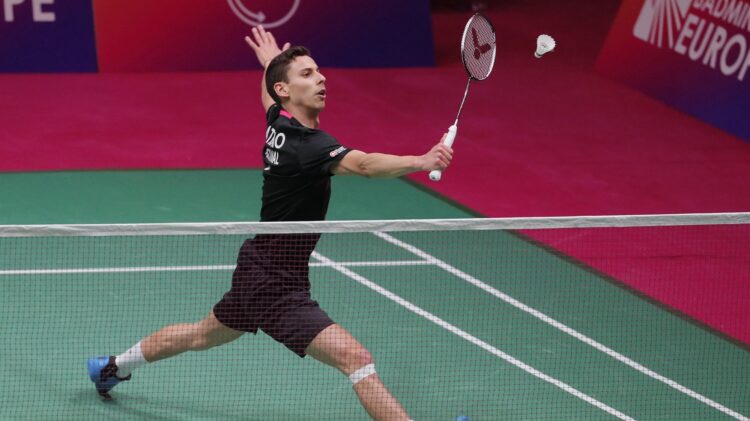 Bernardo Atilano, o único português nos Mundiais de Badminton do Japão 11 Bernardo Atilano, o único português nos Mundiais de Badminton do Japão