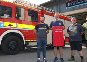 Bombeiros luxemburgueses fizeram formação em Portugal