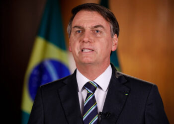 Bolsonaro. “Somos pela ordem e pelo progresso”