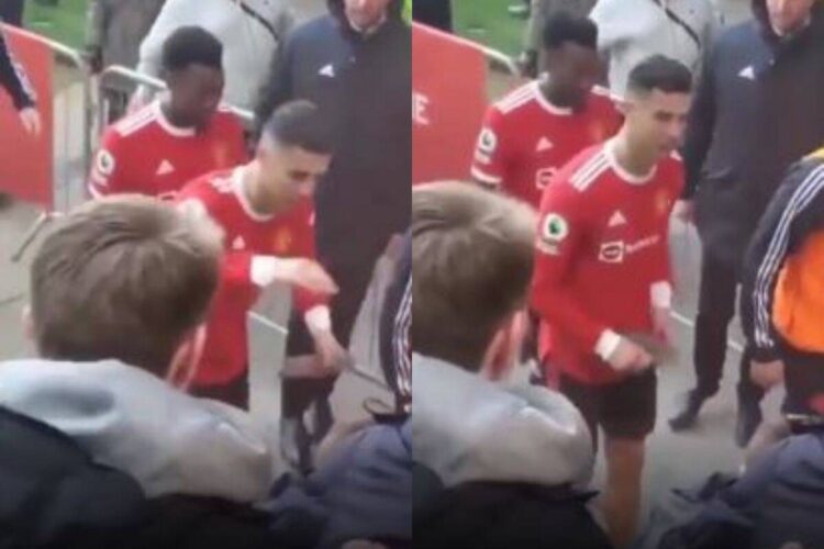 Ronaldo recusa-se a aceitar acusação da FA sobre incidente com adepto do Everton