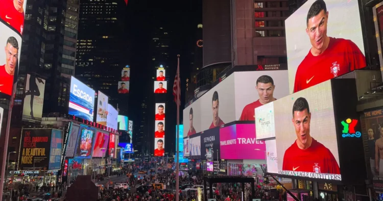 Portugal mostra-se a Times Square durante uma hora 11 Portugal mostra-se a Times Square durante uma hora