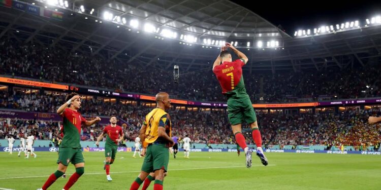 Portugal precisou de um ‘susto’ para acordar e ainda ‘estremeceu’ no final 11 ronaldo wc 2022 siiiiiuuu
