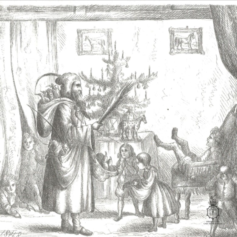 A incorporação da árvore e do Pai Natal em Portugal foi impulsionada pelo rei D. Fernando II 12 A incorporação da árvore e do Pai Natal em Portugal foi impulsionada pelo rei D. Fernando II